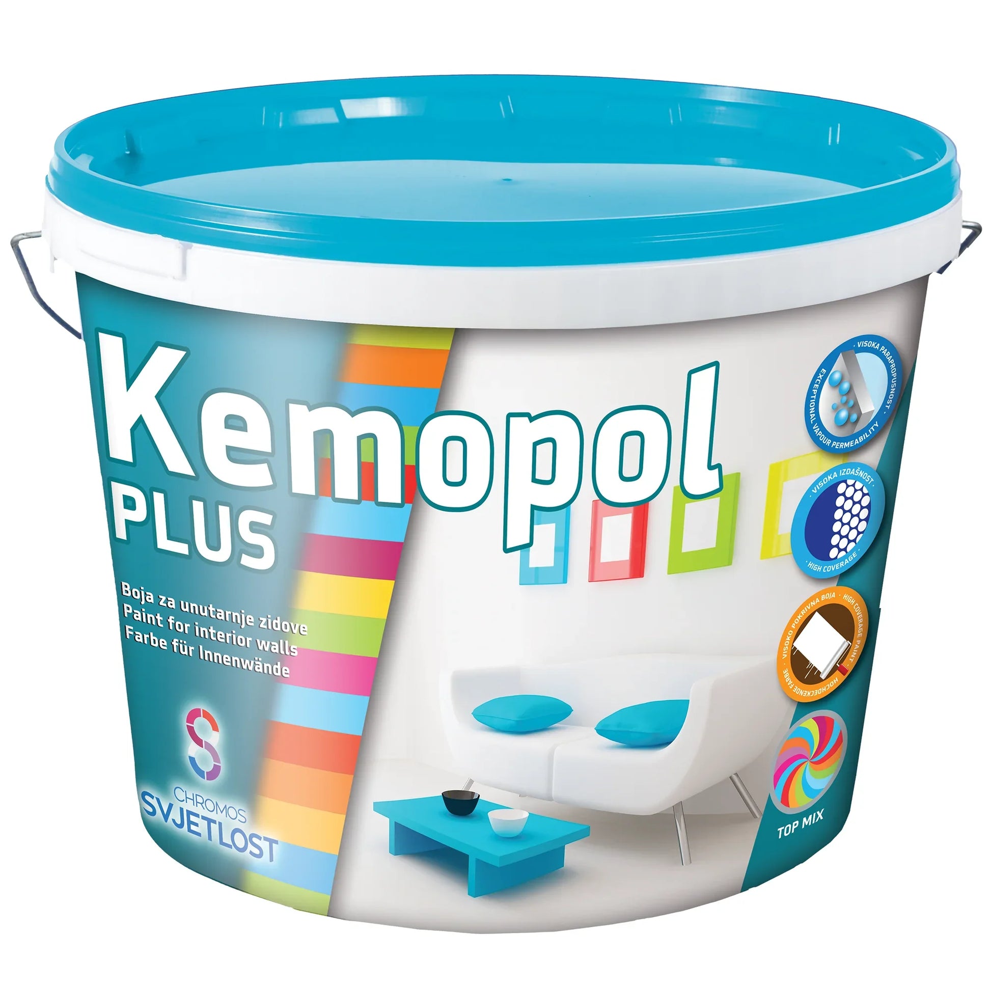 Kemopol Plus beltéri falfesték - Ezer Árnyalat