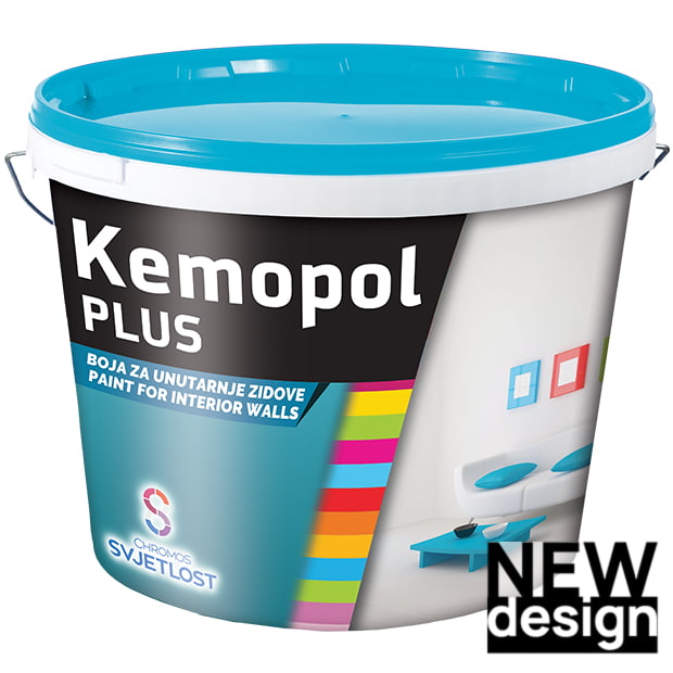 Kemopol Plus fehér beltéri falfesték - Ezer Árnyalat