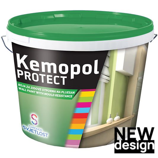 Kemopol Protect fehér penészgátló falfesték